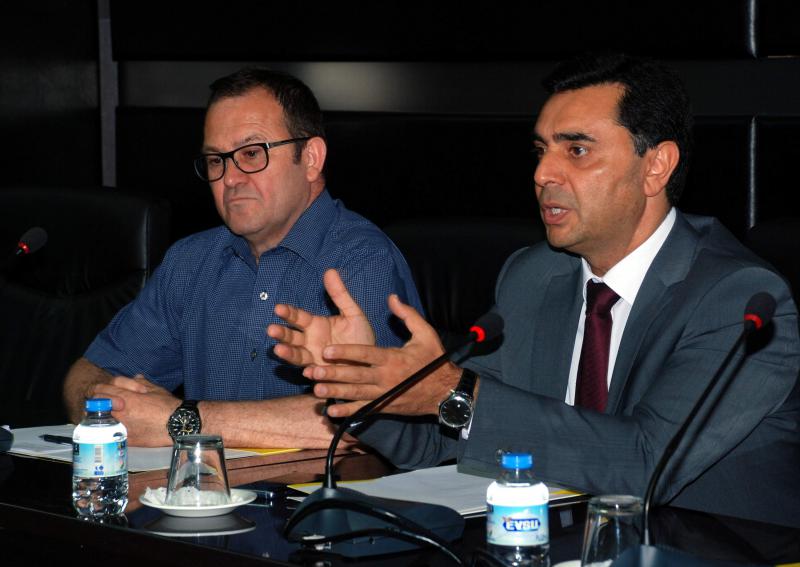 23 Temmuz 2018 - Kıbrıs Türk Ticaret Odası’nın (KTTO) 55’inci Dönem Meclisi’nin 9’uncu toplantısının konuğu Ekonomi ve Enerji Bakanı Özdil Nami oldu