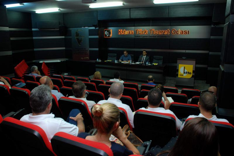 23 Temmuz 2018 - Kıbrıs Türk Ticaret Odası’nın (KTTO) 55’inci Dönem Meclisi’nin 9’uncu toplantısının konuğu Ekonomi ve Enerji Bakanı Özdil Nami oldu