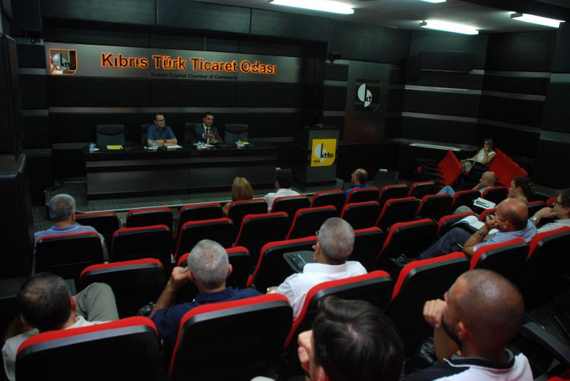23 Temmuz 2018 - Kıbrıs Türk Ticaret Odası’nın (KTTO) 55’inci Dönem Meclisi’nin 9’uncu toplantısının konuğu Ekonomi ve Enerji Bakanı Özdil Nami oldu